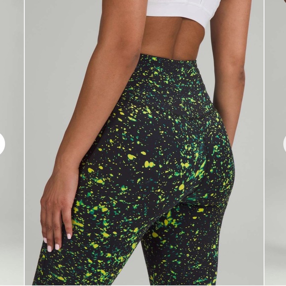LULULEMON Lululemon Base Pace High-Rise Running Tight 28" Sparks Fly Size 6 - Picture 2 of 7